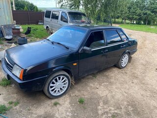 1998 Lada (ВАЗ) 21099, чёрный, 160000 рублей, вид 1