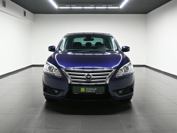2014 Nissan Sentra VII (B17), синий - вид 2