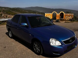 2014 Lada (ВАЗ) Priora I Рестайлинг, синий, 490000 рублей, вид 3