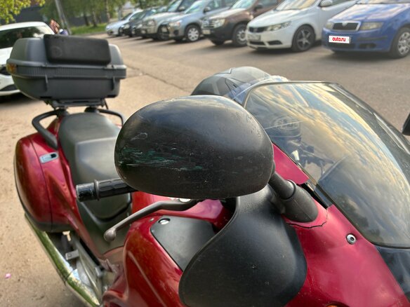 2001 Honda NT650V Deauville, красный, 256000 рублей - вид 16