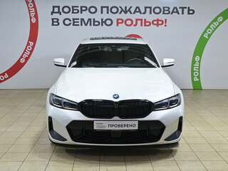 2022 BMW 3 серии 330e xDrive VII (G2x) Рестайлинг, белый, 5240000 рублей, вид 2