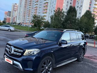 2016 Mercedes-Benz GLS 400 I (X166), синий, 3410000 рублей, вид 1