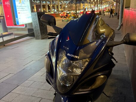 2011 Suzuki GSX 1300 R Hayabusa, синий, 800000 рублей, вид 4