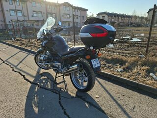 2002 BMW R 1150 R, чёрный, 400000 рублей, вид 2