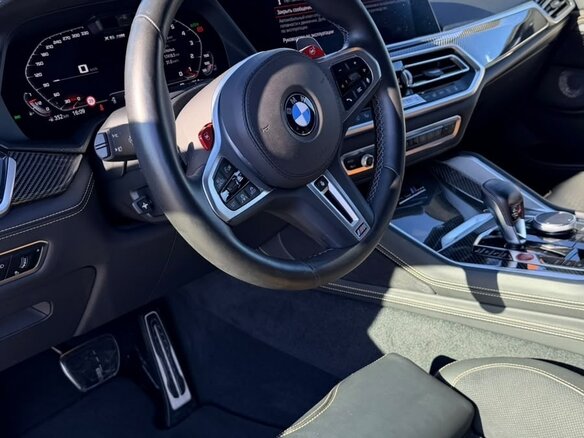 2020 BMW X6 M Competition III (F96), синий, 12300000 рублей - вид 6