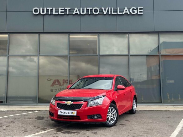 2012 Chevrolet Cruze I, красный