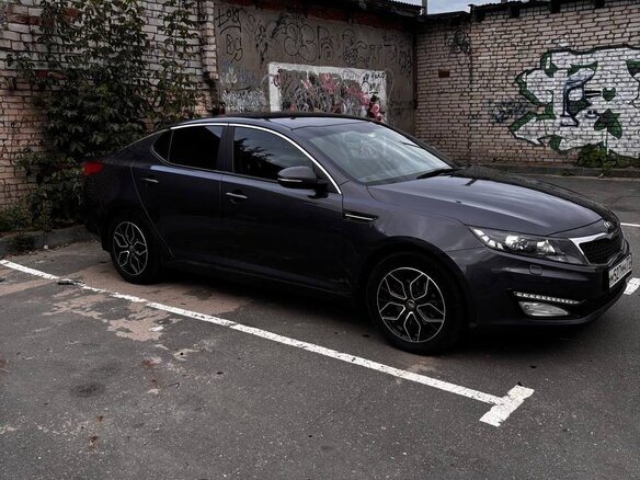 2013 Kia Optima III, серый - вид 1