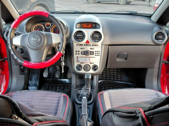 2008 Opel Corsa D, красный, 230000 рублей - вид 8
