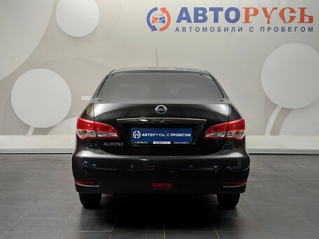2014 Nissan Almera III (G15), чёрный, 777000 рублей, вид 4