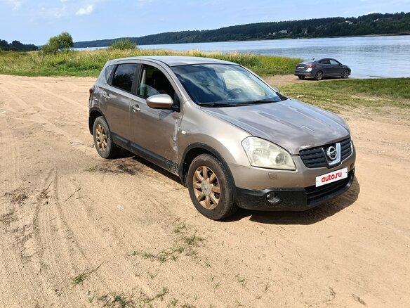 2007 Nissan Qashqai I, коричневый - вид 2