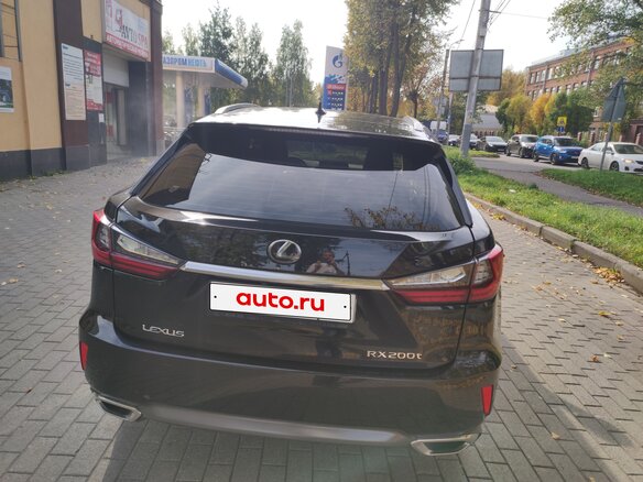 2017 Lexus RX 200t IV, чёрный