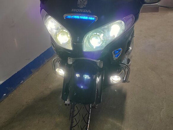 2009 Honda GL 1800 Gold Wing, синий, 720000 рублей - вид 9