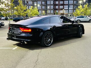 2011 Audi A7 I (4G), чёрный, 1850000 рублей, вид 3