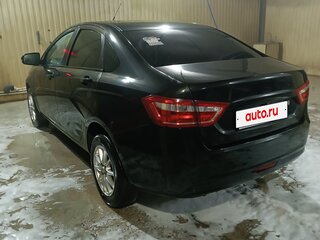 2016 Lada (ВАЗ) Vesta I, чёрный, 580000 рублей, вид 2