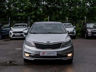2015 Kia Rio III, серебристый, 705000 рублей, вид 3