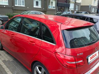 2014 Mercedes-Benz B-Класс 180 CDI II (W246) Рестайлинг, красный, 550000 рублей, вид 4