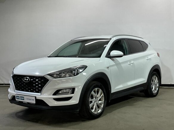 2018 Hyundai Tucson III Рестайлинг, белый, 1895000 рублей