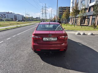 2011 Kia Rio 4-speed III, красный, 850000 рублей, вид 4