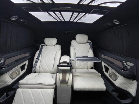 2025 Mercedes-Benz V-Класс Extra Long 300 экстра длинный III (W447) Рестайлинг 2, чёрный, 12800000 рублей, вид 5