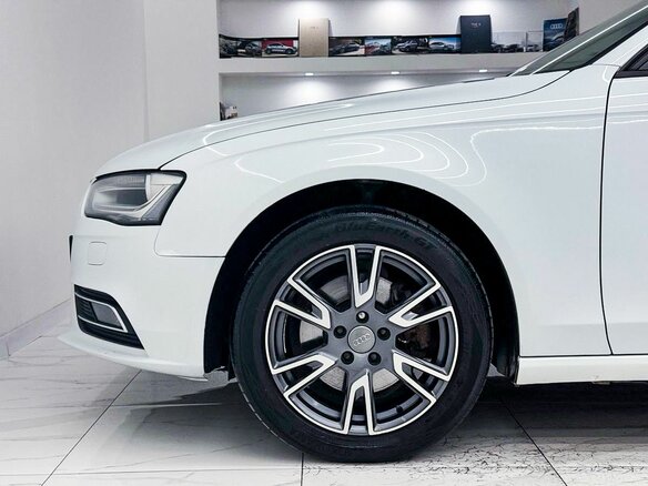 2014 Audi A4 IV (B8) Рестайлинг, белый, 1490000 рублей - вид 6