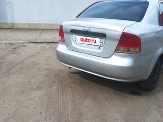 2005 Chevrolet Aveo I, серебристый, 290000 рублей, вид 3