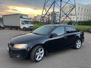 2012 Volkswagen Jetta VI, чёрный, 750000 рублей, вид 2