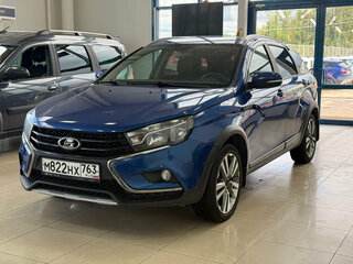 2022 Lada (ВАЗ) Vesta SW Cross I, синий, 1185000 рублей, вид 1