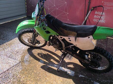 2001 Kawasaki KDX 125, зелёный, 110000 рублей, вид 3