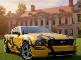 2008 Ford Mustang V, жёлтый, 6999999 рублей, вид 1