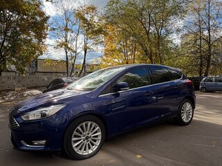2016 Ford Focus III Рестайлинг, синий, 1400000 рублей, вид 5