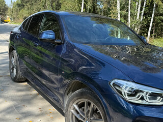2020 BMW X4 20d II (G02), синий, 5900000 рублей, вид 2