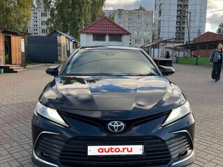 2021 Toyota Camry VIII (XV70) Рестайлинг, чёрный, 2700000 рублей, вид 1