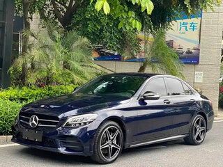 2019 Mercedes-Benz C-Класс 180 IV (W205) Рестайлинг, синий, 1949002 рублей, вид 1