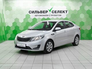 2014 Kia Rio III, серебристый, 670000 рублей, вид 1