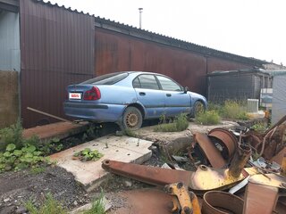 2000 Mitsubishi Carisma I Рестайлинг, голубой, 180000 рублей, вид 4