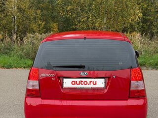 2006 Kia Picanto I, красный, 405000 рублей, вид 4