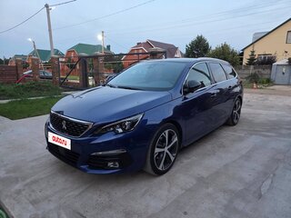 2019 Peugeot 308 II Рестайлинг, синий, 1490000 рублей, вид 1