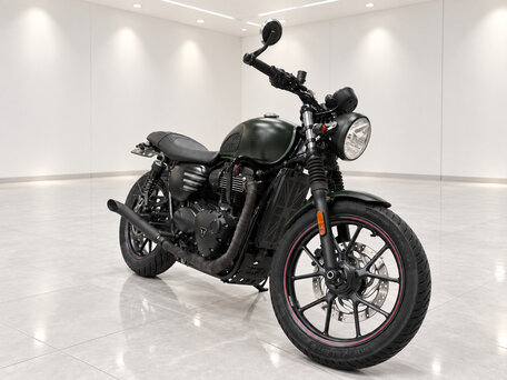 2016 Triumph Street Twin, зелёный, 633057 рублей, вид 1
