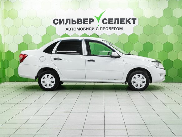 2013 Lada (ВАЗ) Granta I, белый - вид 7
