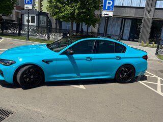 2017 BMW 5 серии 540i xDrive VII (G30/G31/G38), голубой, 4200000 рублей, вид 5