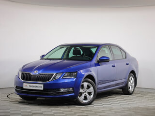 2018 Skoda Octavia III (A7) Рестайлинг, синий, 2049789 рублей, вид 1