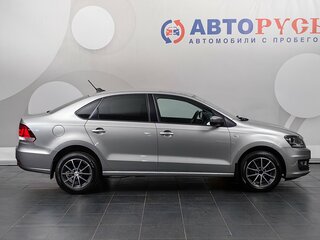 2018 Volkswagen Polo V Рестайлинг, серебристый, 1064000 рублей, вид 5