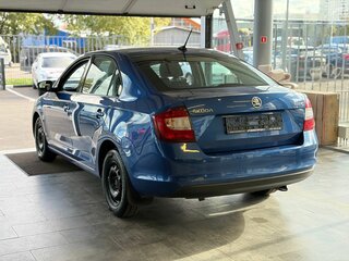 2018 Skoda Rapid I Рестайлинг, синий, 1018000 рублей, вид 5