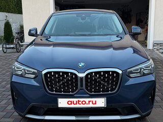 2021 BMW X4 20i II (G02) Рестайлинг, синий, 5500000 рублей, вид 1