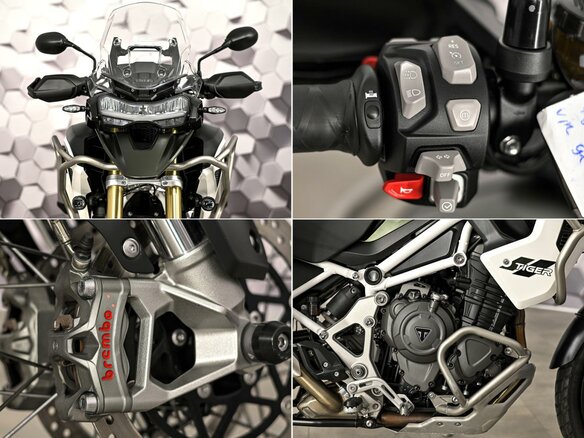 2023 Triumph Tiger 1200, зелёный, 1569000 рублей - вид 9
