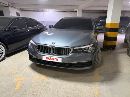 2018 BMW 5 серии 520d xDrive VII (G30/G31/G38), серый, 2750000 рублей, вид 2