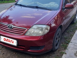 2005 Toyota Corolla IX (E120, E130) Рестайлинг, красный, 450000 рублей, вид 1