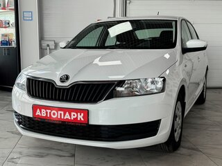 2019 Skoda Rapid I Рестайлинг, белый, 1369000 рублей, вид 2