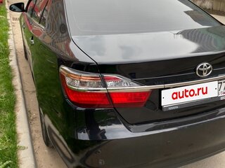 2016 Toyota Camry US Market VII (XV50) Рестайлинг, чёрный, 1790000 рублей, вид 2
