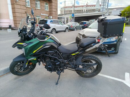 2023 Benelli TRK 702, зелёный, 550000 рублей, вид 2